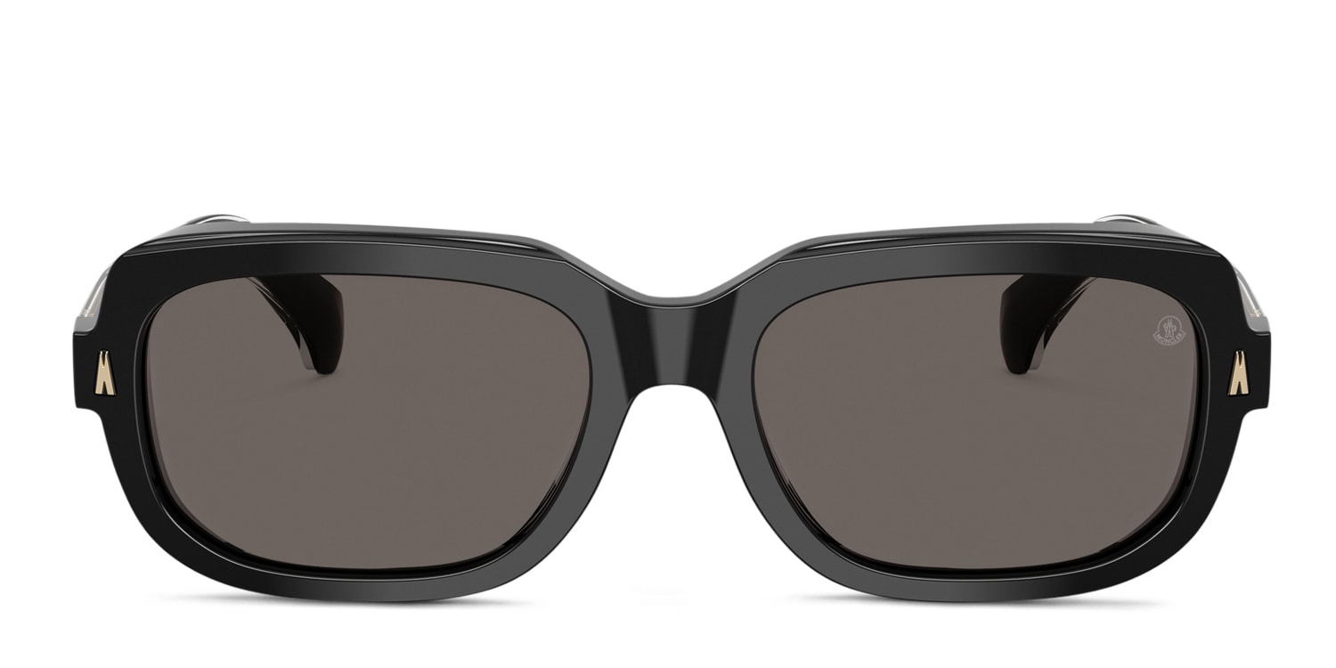 Moncler ME6008 Suntrap Black/Gray