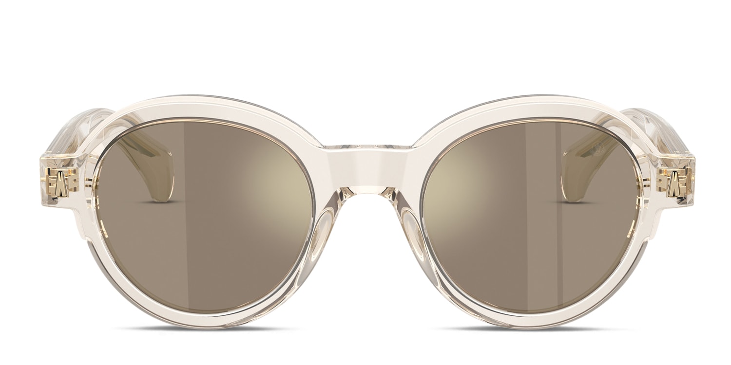 Moncler ME6003 Gray/Clear/Gold/Beige