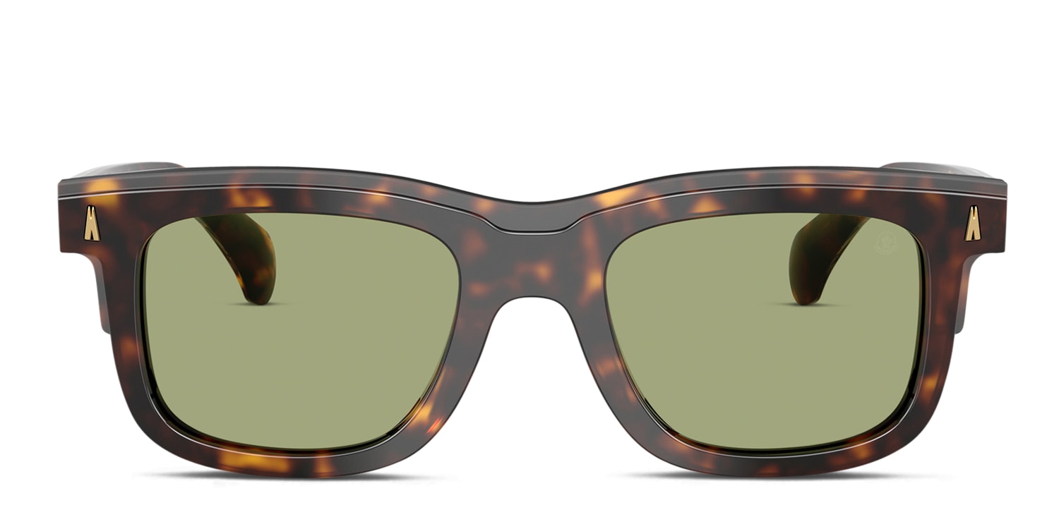 Moncler ME6004 Brown/Tortoise/Green