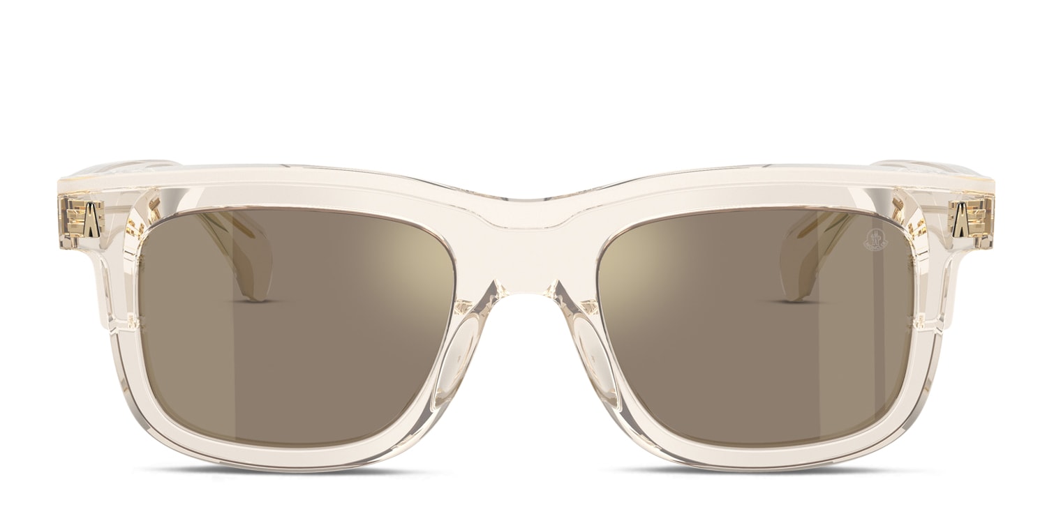 Moncler ME6004 Gray/Clear/Gold/Beige