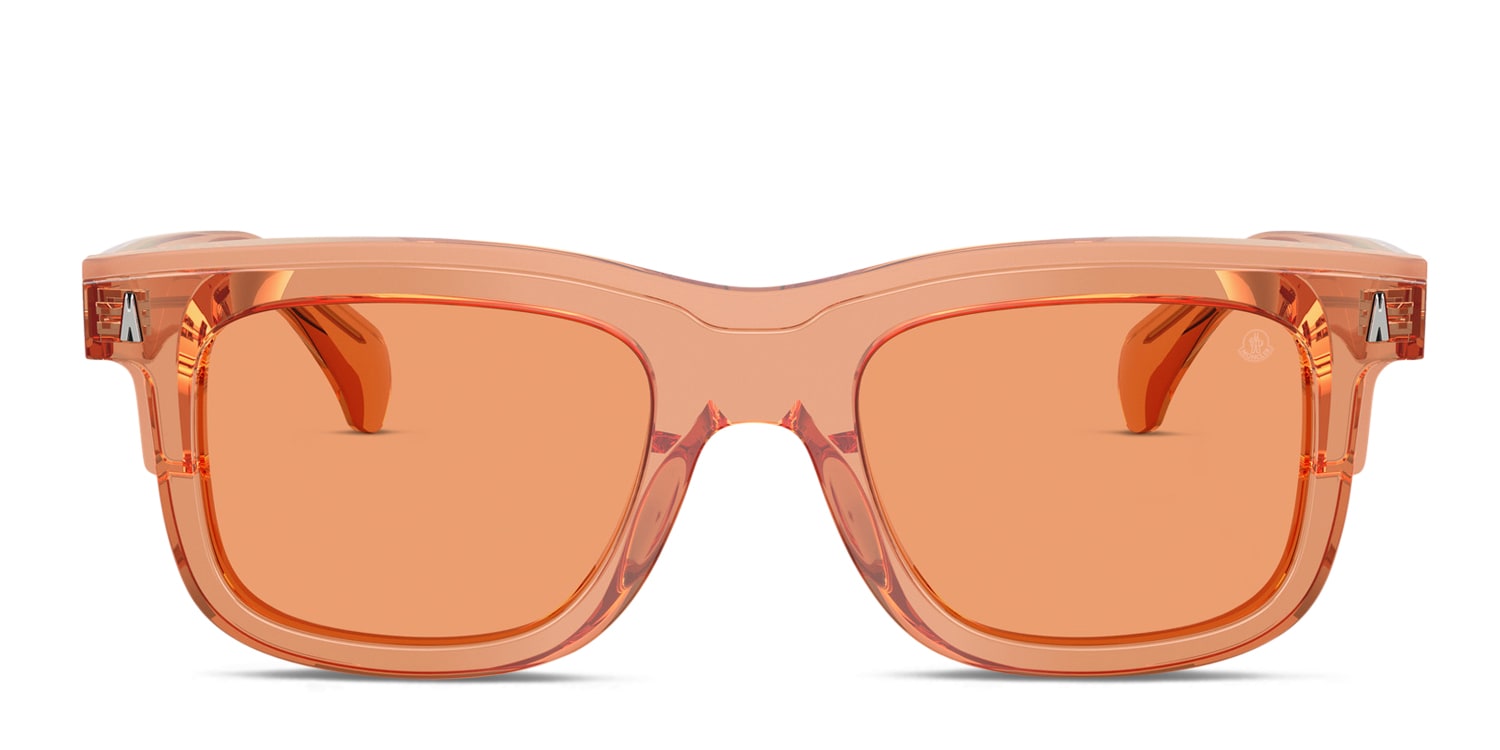 Moncler ME6004 Orange/Clear/Beige
