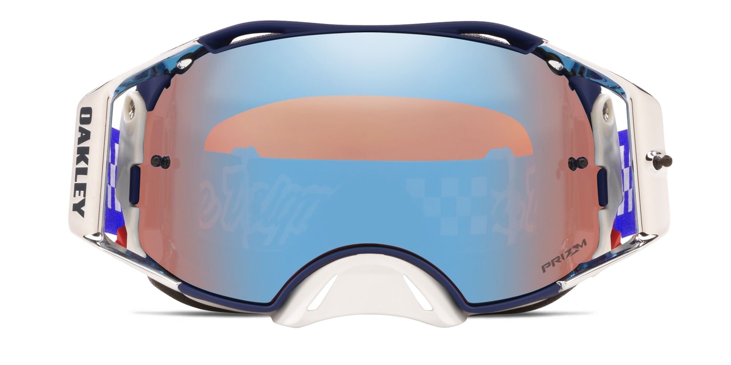 Oakley OO7046 Airbrake MX Goggle Orange/Blue