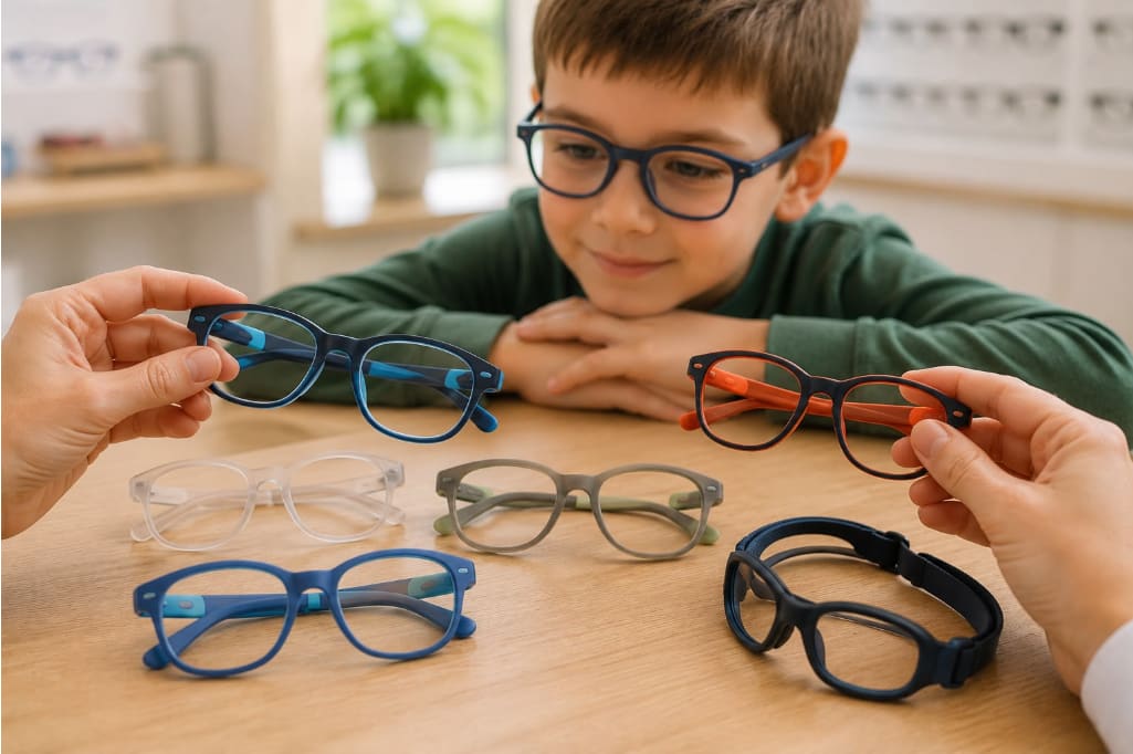 How to Choose Frame Materials for Kids’ Glasses?