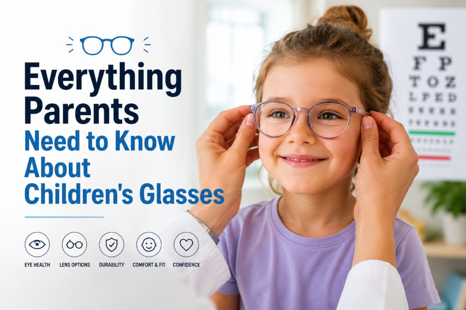 Everything Parents Need to Know About Children’s Glasses