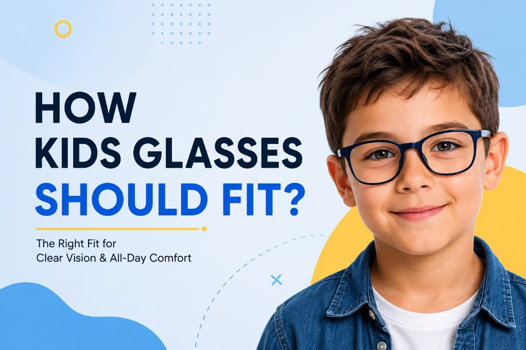 How Kids’ Glasses Should Fit: A Parent’s Guide