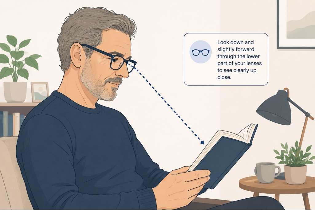 How to Read with Progressive Lenses: Tips for New Wearers