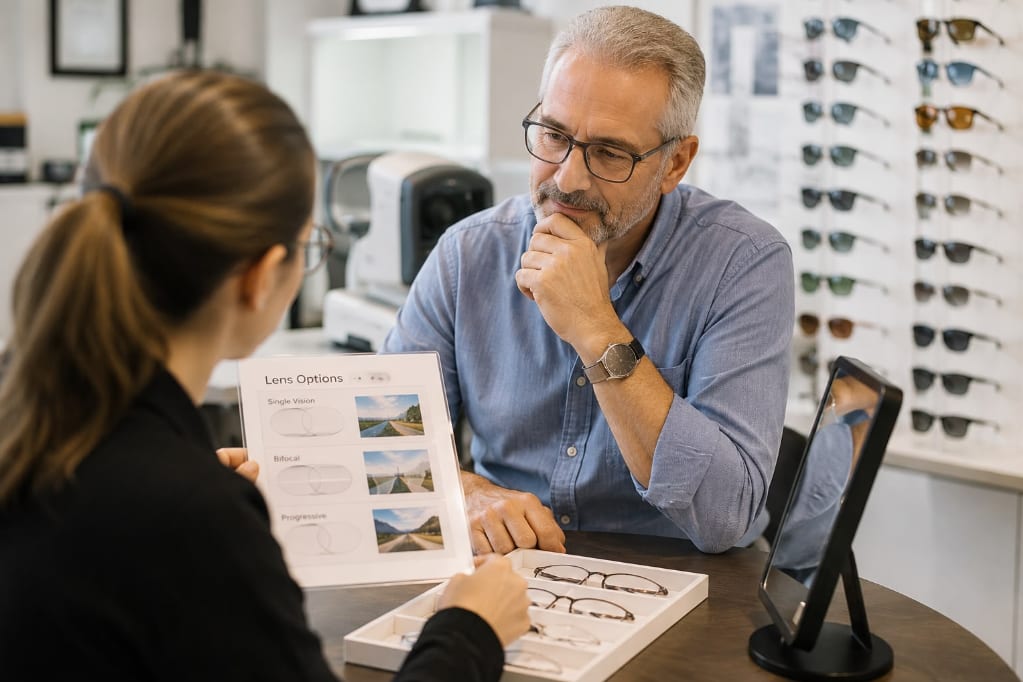 No-Line Bifocals vs. Traditional Bifocals: What’s the Difference?