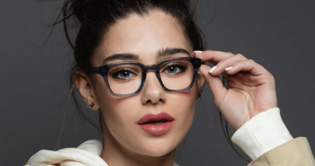 best color glasses for brunettes