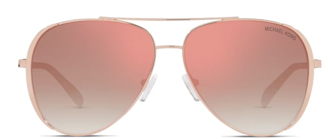 pink michael kors aviator