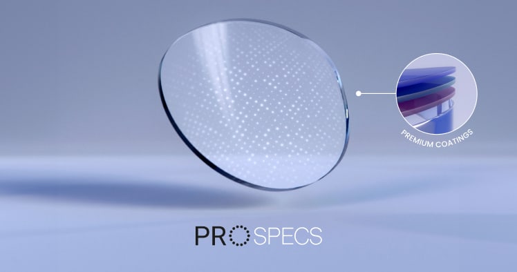 ProSpecs premium single vision lenses - GlassesUSA.com exclusive