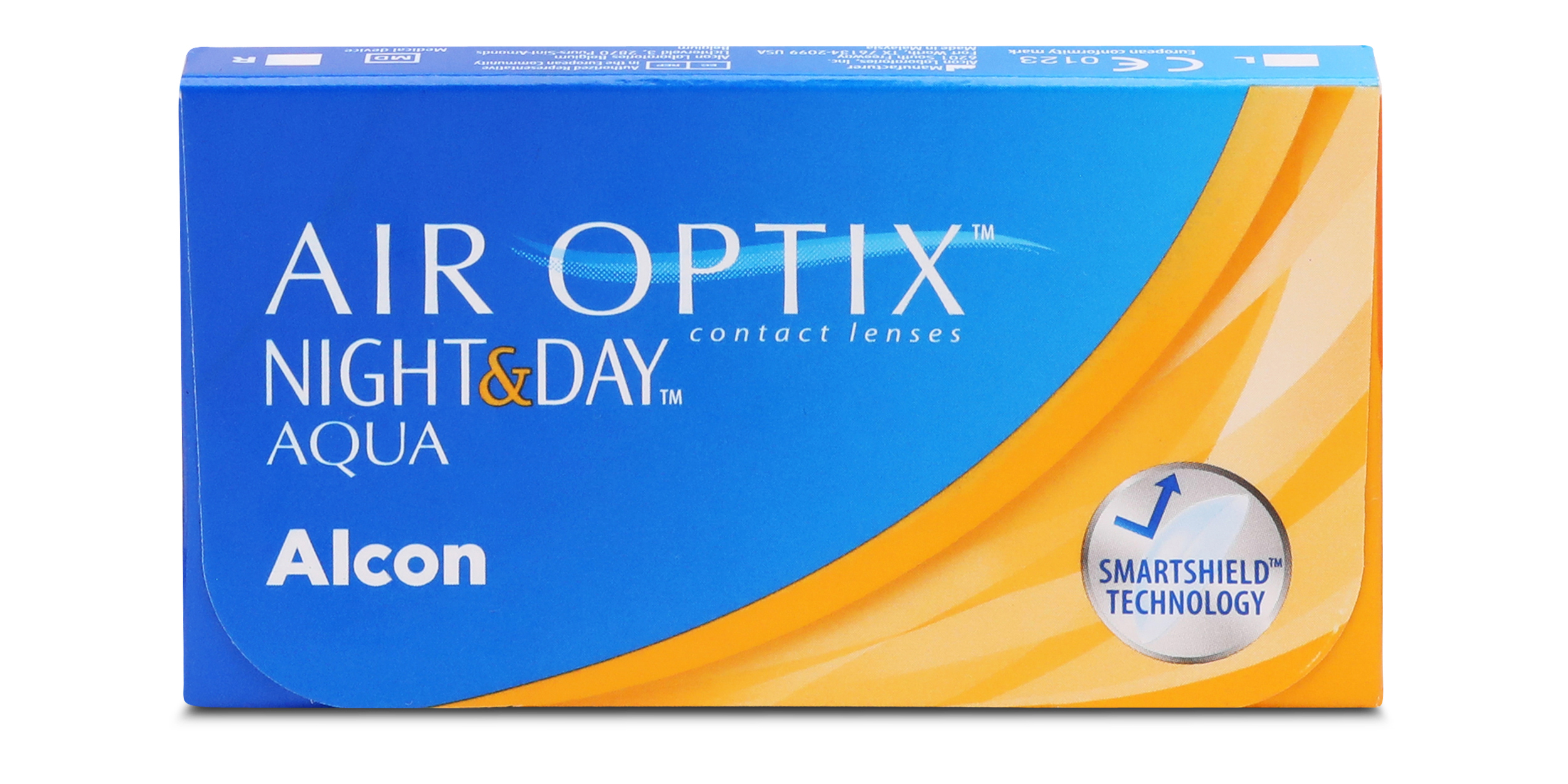 AIR OPTIX® NIGHT & DAY® AQUA - Monthly 6 pack Contact Lenses