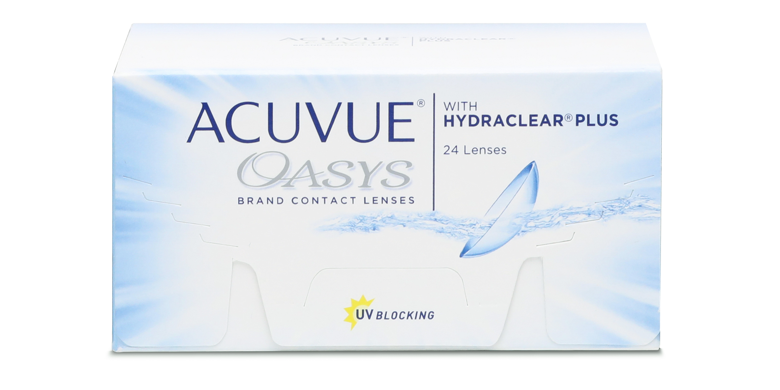 ACUVUE® OASYS® with HYDRACLEAR® PLUS - Weekly 24 pack Contact Lenses