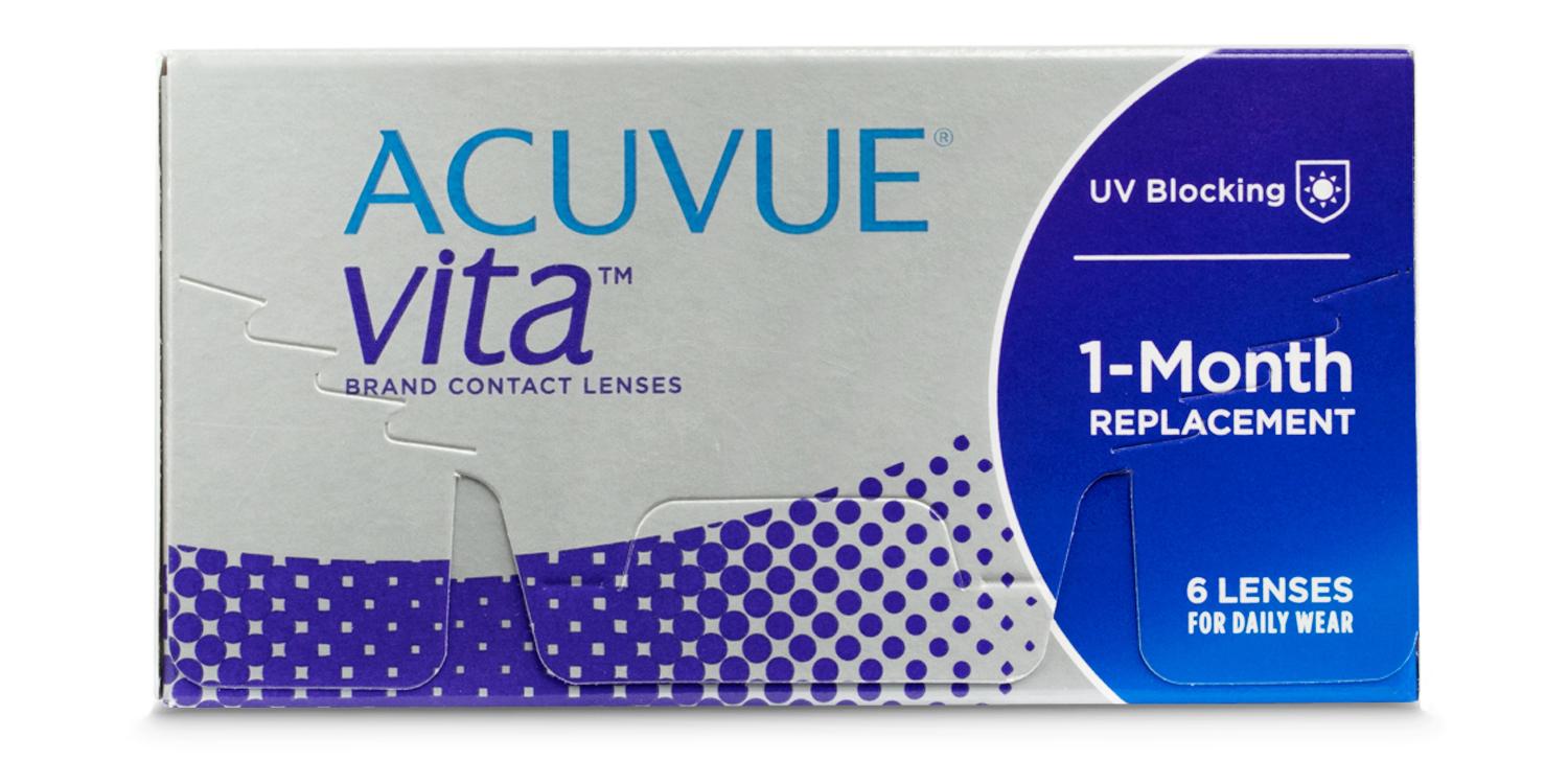 ACUVUE® VITA™ - Monthly 6 pack Contact Lenses