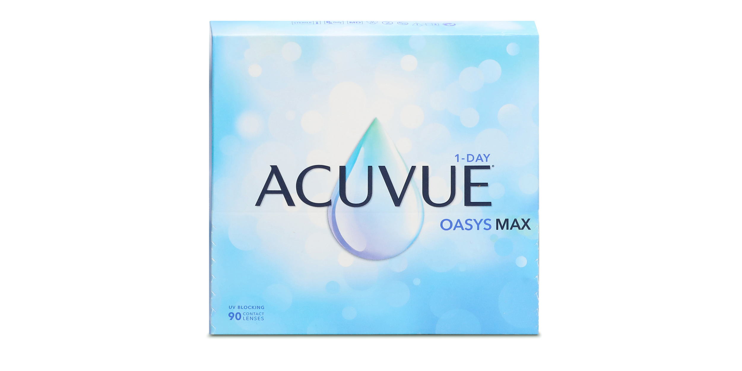 ACUVUE® OASYS® Max 1-Day - Daily 90 pack Contact Lenses