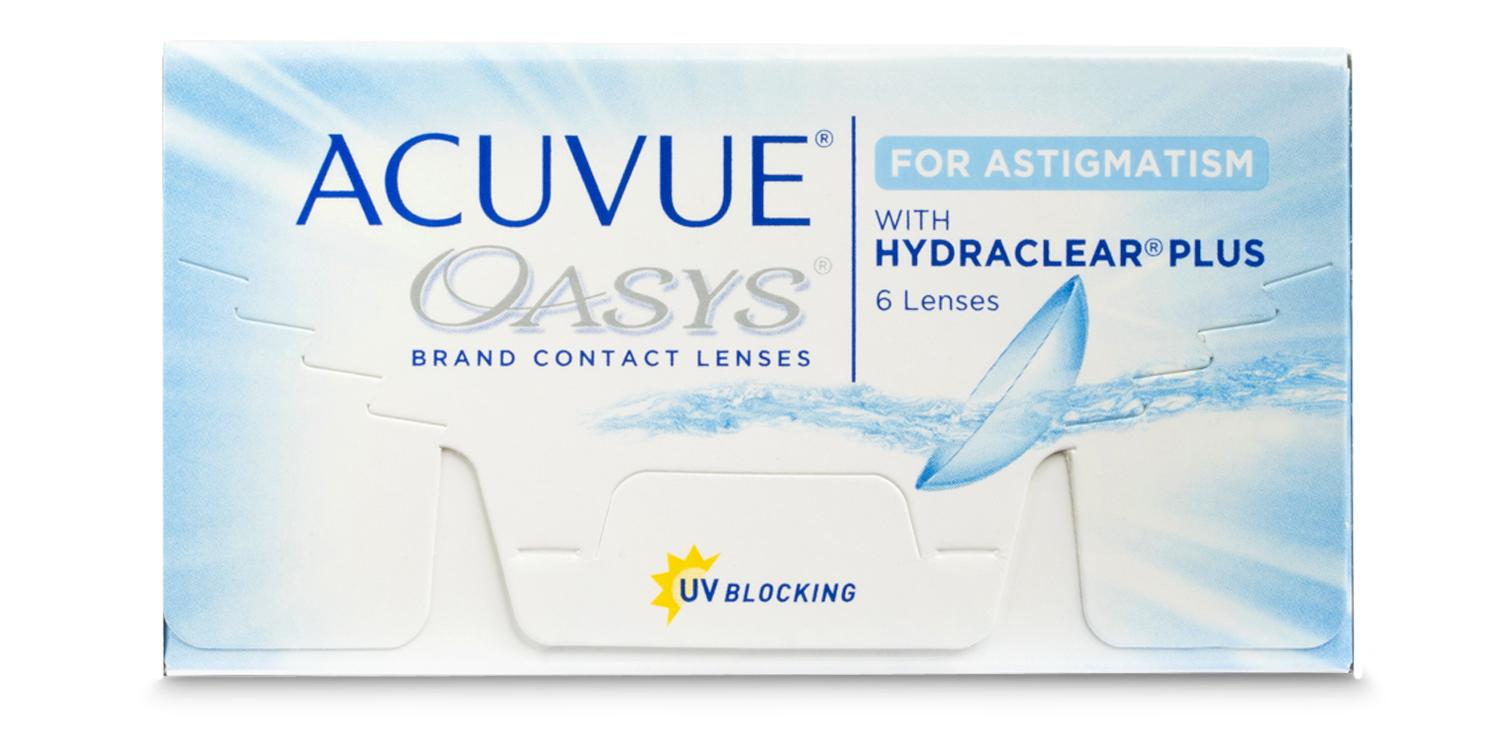 ACUVUE® OASYS® for Astigmatism - Weekly 6 pack Contact Lenses