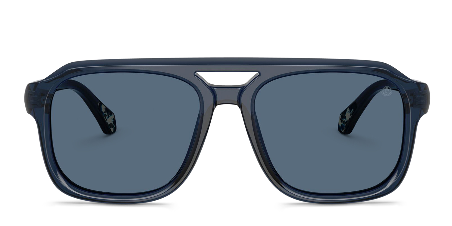 Moncler Me6024 Vantos Clear/blue In Clear,blue