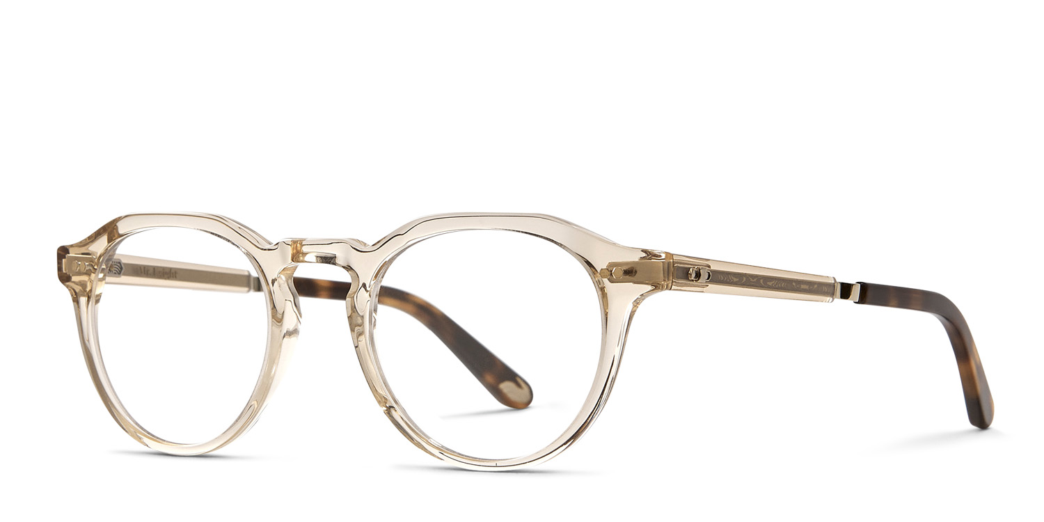 Mr Leight Dorian C Beige/clear In Beige,clear